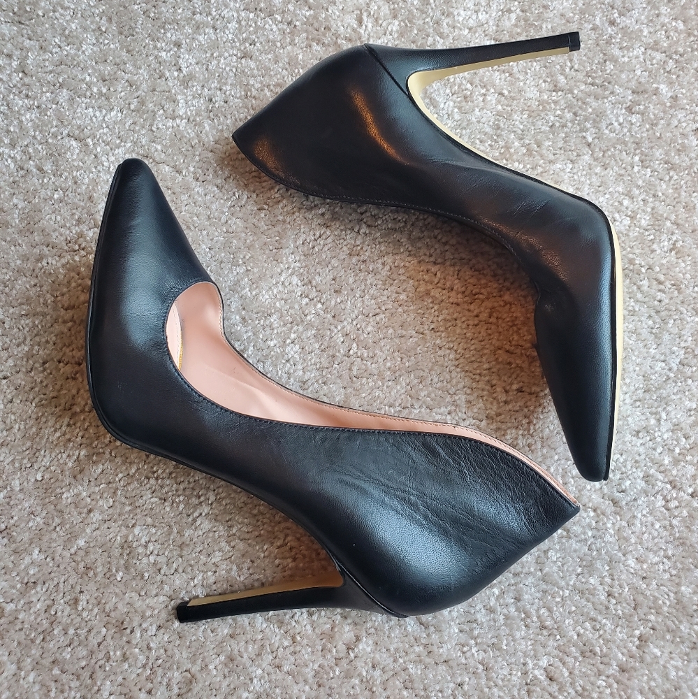 Enzo Angiolini Women's Leather High Heel Pumps